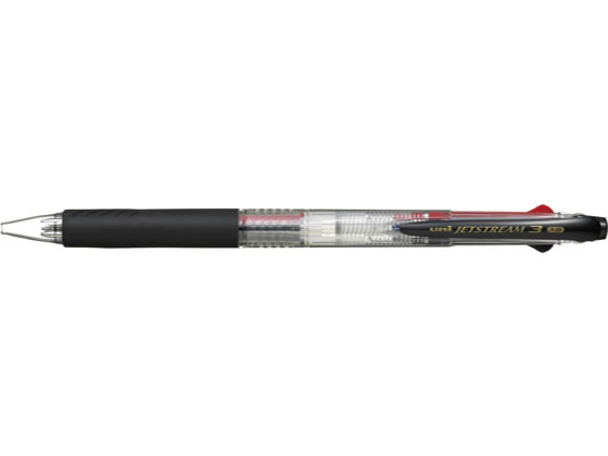 三菱鉛筆 ジェットストリーム3色ボールペン1.0mm透明 1本(ご注文単位1本)【直送品】
