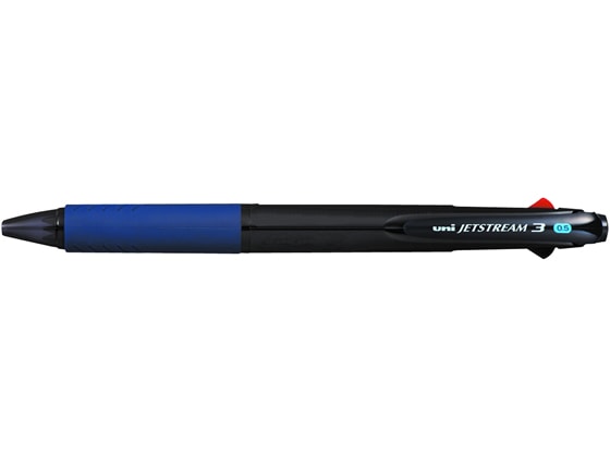 三菱鉛筆 ジェットストリーム3色 0.5透明ネイビー SXE340005T.9 1本(ご注文単位1本)【直送品】