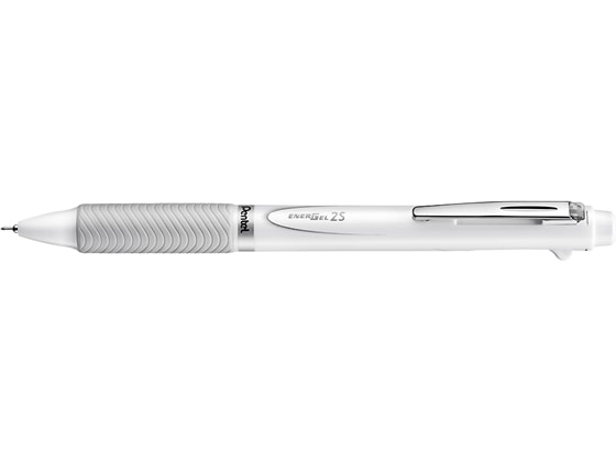 ぺんてる エナージェル 多機能ペン 0.5mm ホワイト XBLW355W 1本(ご注文単位1本)【直送品】