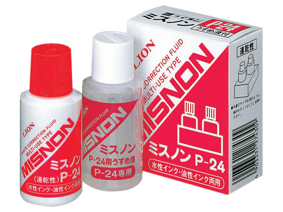 ライオン ミスノンP-24共用ボトルタイプ ミスノン&うすめ液 274-30 1セット(ご注文単位1セット)【直送品】