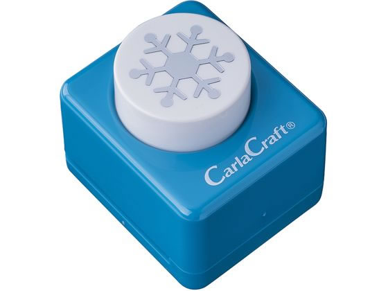 カール事務器 ミドルサイズ クラフトパンチ CP-2 ユキ-C 1個(ご注文単位1個)【直送品】