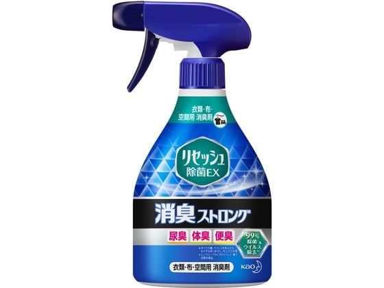 KAO リセッシュ 除菌EX 消臭ストロング 本体 370ml 1本(ご注文単位1本)【直送品】