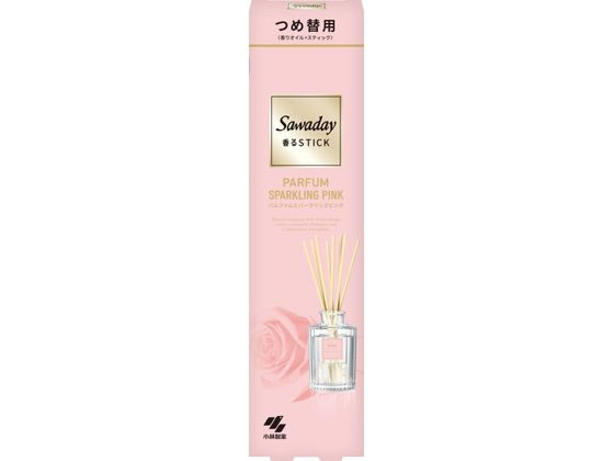 小林製薬 Sawaday香るStick パルファムスパークリングピンク 詰替 1個(ご注文単位1個)【直送品】