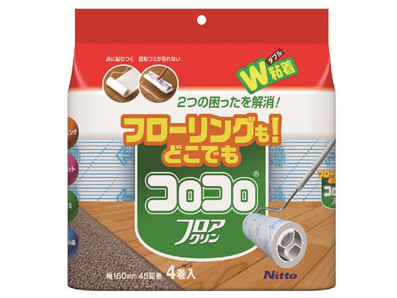 ニトムズ コロコロ スペアテープ フロアクリン 4巻 C4354 1セット(ご注文単位1セット)【直送品】