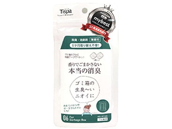 住江織物 Tispa香りでごまかさない本当の消臭ゴミ箱用 1パック(ご注文単位1パック)【直送品】