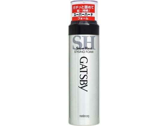 マンダム ギャツビー スタイリングフォーム スーパーハード 185g 1本(ご注文単位1本)【直送品】