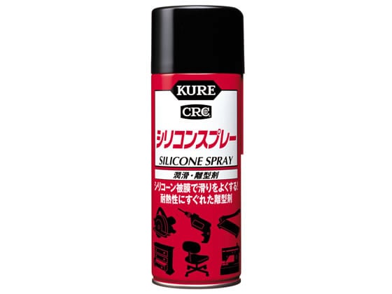 呉工業 シリコンスプレー 420ml E-1046-98A 1本(ご注文単位1本)【直送品】