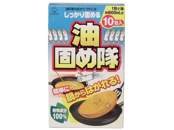 コットン・ラボ 油固め隊 18g×10包 1箱(ご注文単位1箱)【直送品】