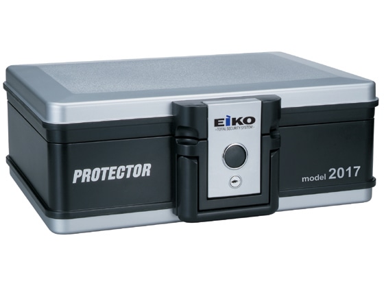 エーコー 耐火防水金庫 PROTECTOR A4 2017 1台(ご注文単位1台)【直送品】