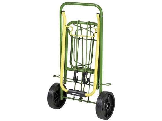 キャプテンスタッグ ツートンキャリー イエロー×グリーン 1個（ご注文単位1個)【直送品】