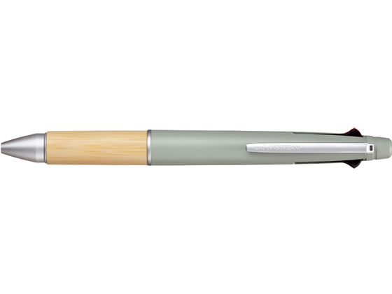 三菱鉛筆 ジェットストリーム 4&1 BAMBOO 0.5mm セージ 1本(ご注文単位1本)【直送品】