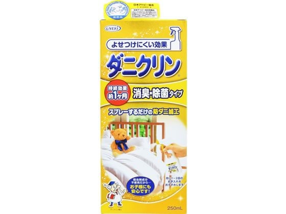 UYEKI ダニクリン 消臭・除菌タイプ 250ml 1個(ご注文単位1個)【直送品】