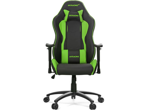 AKRacing ゲーミングチェアNitro V2 グリーン 1脚(ご注文単位1脚)【直送品】