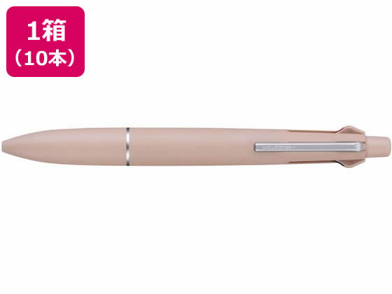 三菱鉛筆 ジェットストリーム4&1 ライトタッチインク 0.5 コーラルピンク 10本 1箱(ご注文単位1箱)【直送品】