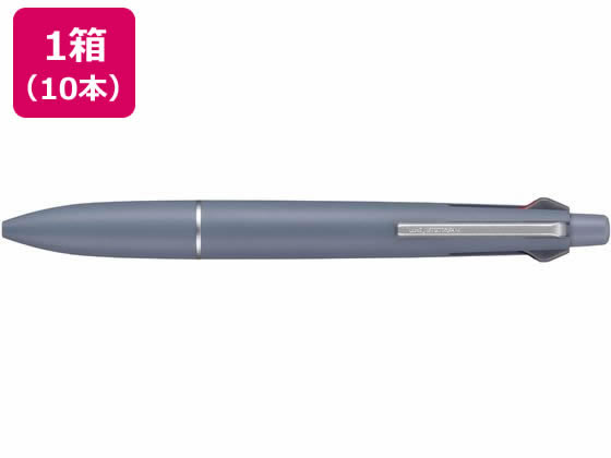 三菱鉛筆 ジェットストリーム4&1 ライトタッチインク 0.5 スチールブルー 10本 1箱(ご注文単位1箱)【直送品】