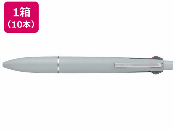 三菱鉛筆 ジェットストリーム4&1 ライトタッチインク 0.5 ミストブルー 10本 1箱(ご注文単位1箱)【直送品】