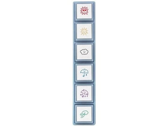 こどものかお ポチッとPick! 天気 1802-001 1個(ご注文単位1個)【直送品】