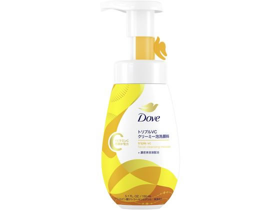 ユニリーバ・ジャパン ダヴトリプルVC クリーミー泡洗顔料 150mL 1個（ご注文単位1個）【直送品】
