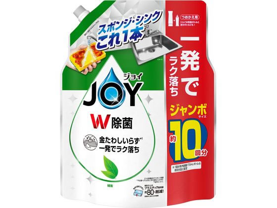 P&G 除菌ジョイコンパクト 緑茶 詰替 ジャンボ 1300mL 1個(ご注文単位1個)【直送品】