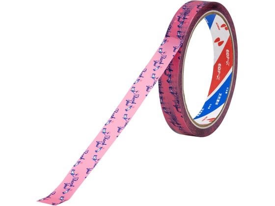 ニチバン セロテープ ストアテープ 15mm×35m 花 ピンク ST-5 1巻（ご注文単位1巻）【直送品】