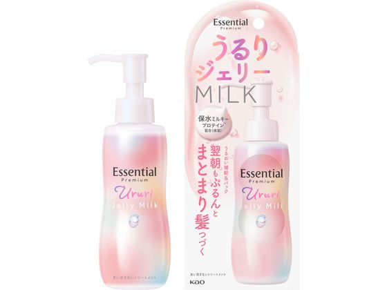 KAO エッセンシャル プレミアム うるりジェリーミルク 140mL 1本(ご注文単位1本)【直送品】