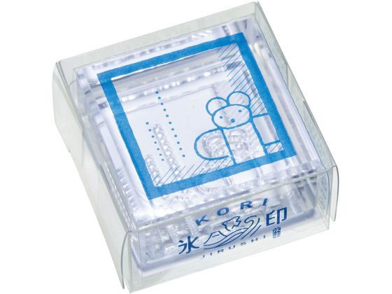 キングジム 透明スタンプ 氷印 マドベ CLSA33-004 1個(ご注文単位1個)【直送品】