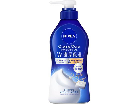 KAO ニベア クリームケアボディウォッシュ ソープの香り ポンプ 460mL 1個（ご注文単位1個）【直送品】