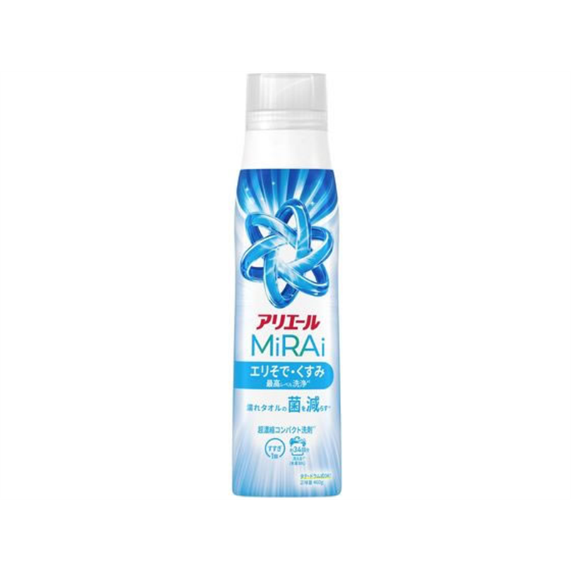 P&G アリエールミライ 洗浄プラス 本体 大 460g 1個（ご注文単位1個）【直送品】