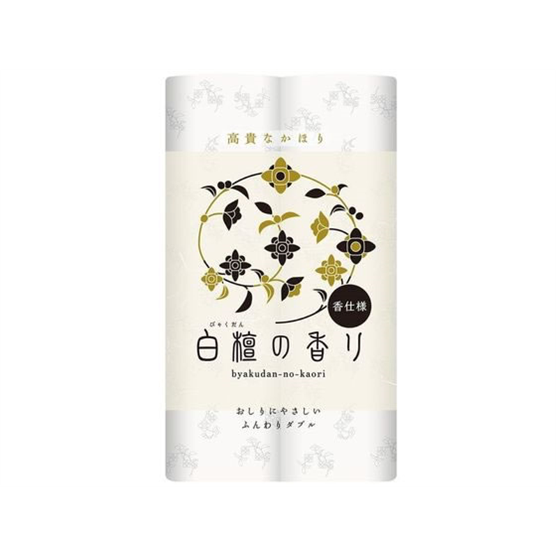 王子ネピア 白檀の香り 12ロール ダブル 30m 1パック（ご注文単位1パック）【直送品】