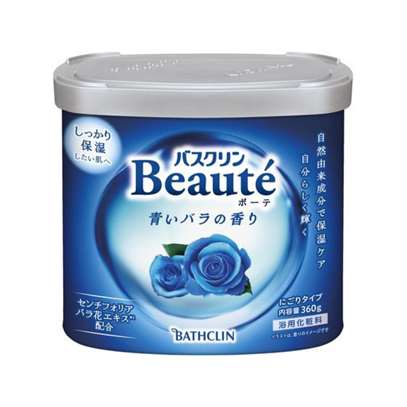 バスクリン バスクリンボーテ 青いバラの香り 360g 1個（ご注文単位1個）【直送品】