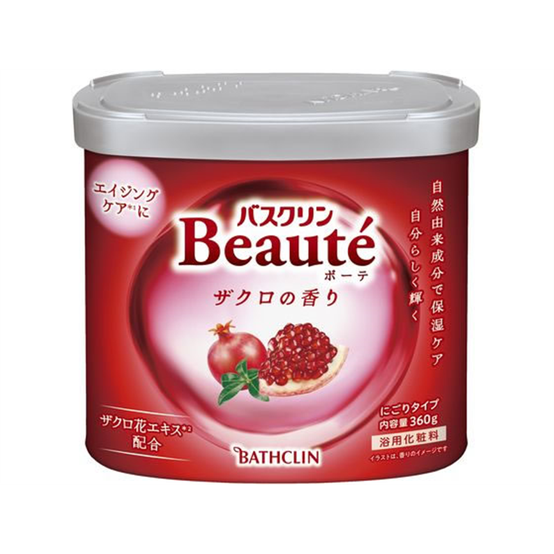 バスクリン バスクリンボーテ ザクロの香り 360g 1個（ご注文単位1個）【直送品】