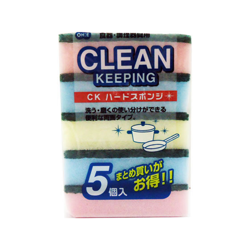 オーエ CK ハードスポンジ 5個 1袋（ご注文単位1袋）【直送品】