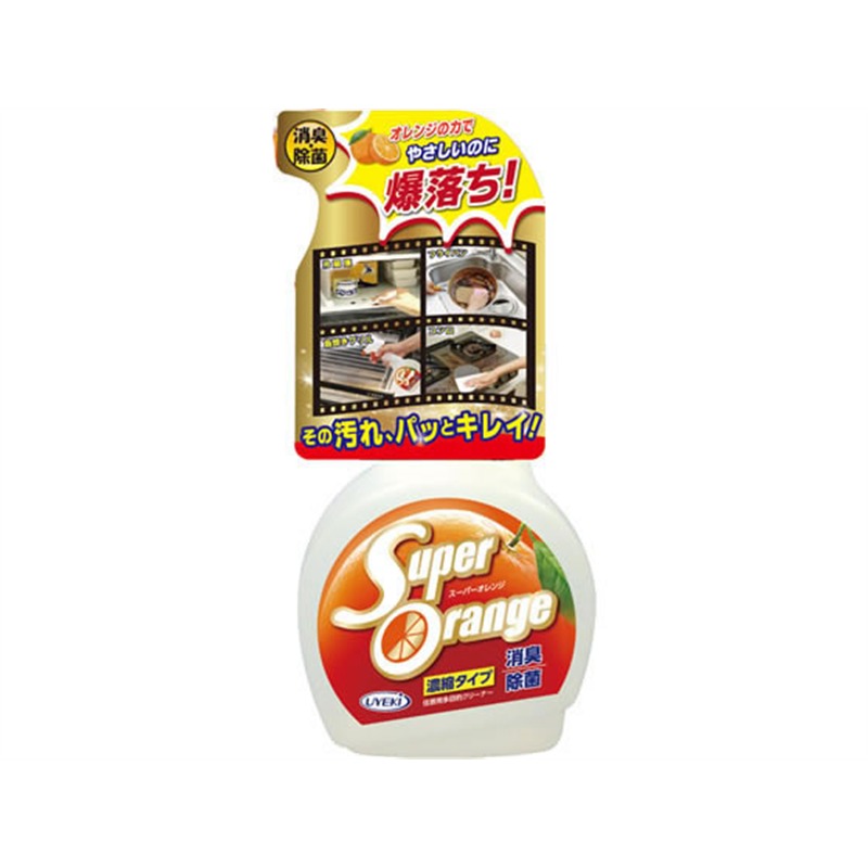 UYEKI スーパーオレンジ消臭除菌泡タイプN 本体 480mL 1本(ご注文単位1本)【直送品】