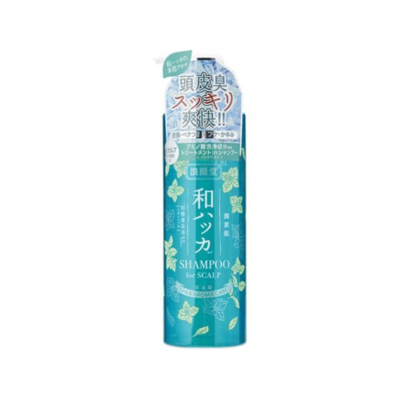 コスメテックスローランド 潤素肌 和ハッカ スカルプシャンプー 485mL 1個（ご注文単位1個）【直送品】