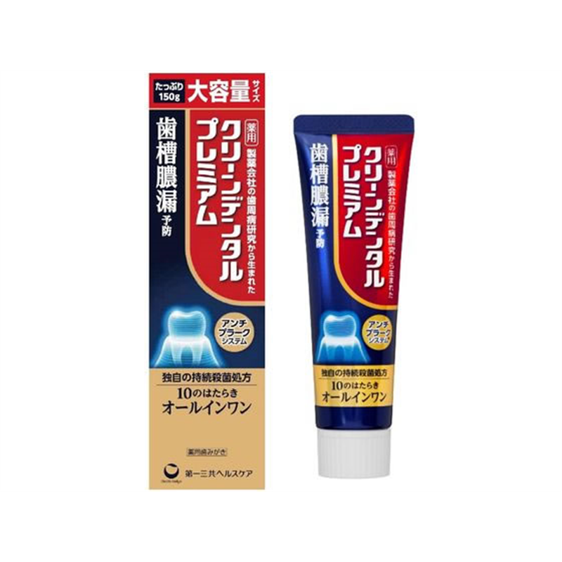 第一三共 クリーンデンタルプレミアム 150g 1個(ご注文単位1個)【直送品】