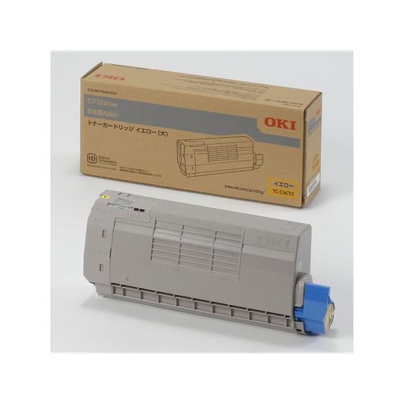 OKI TC-C4CY2 トナー イエロー 1個(ご注文単位1個)【直送品】