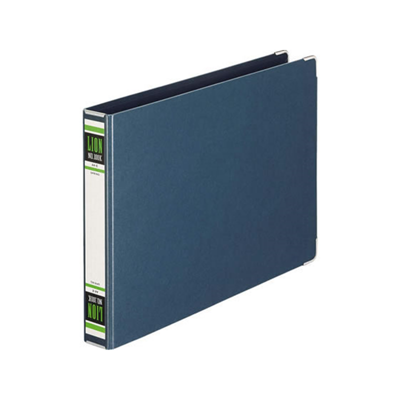 ライオン事務器 スプリングファイル A4ヨコ 100K-A4E 107-12 1冊(ご注文単位1冊)【直送品】