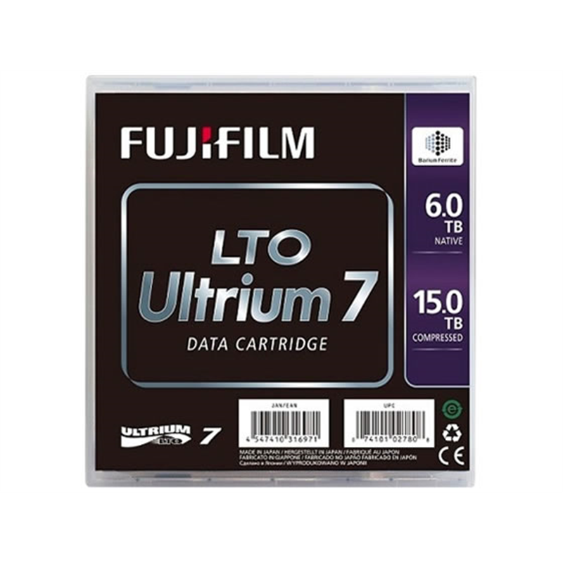 富士フイルム LTO Ultrium7 データカートリッジ 6.0TB 1個(ご注文単位1個)【直送品】