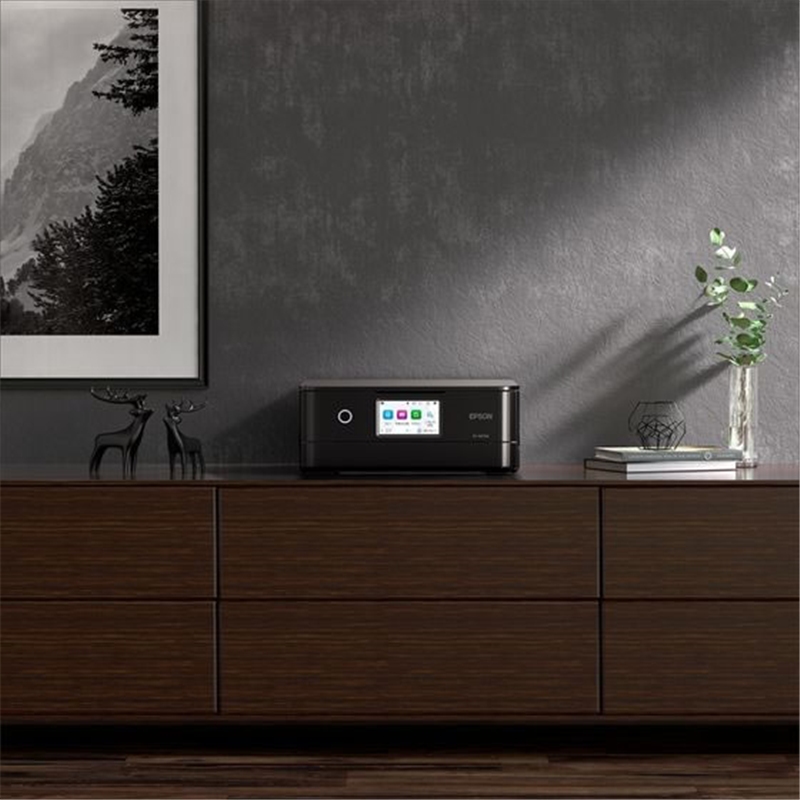EPSON A4カラーインクジェット複合機 Colorio ブラック EP-887AB 1台（ご注文単位1台）【直送品】