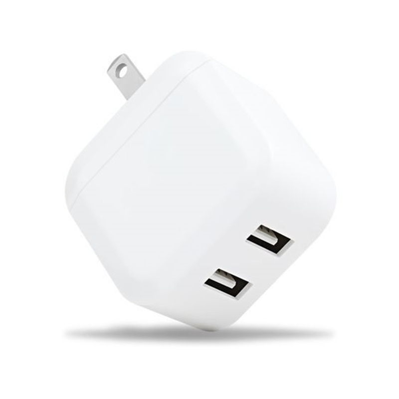 FSC 充電器 2.4A2ポート FS-ACU03-WH 1個(ご注文単位1個)【直送品】
