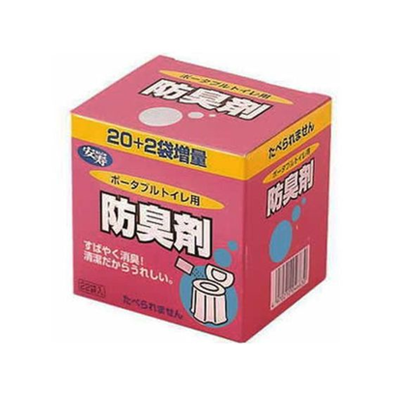 アロン化成 アロン ポータブルトイレ用防臭剤 22袋 1個(ご注文単位1個)【直送品】