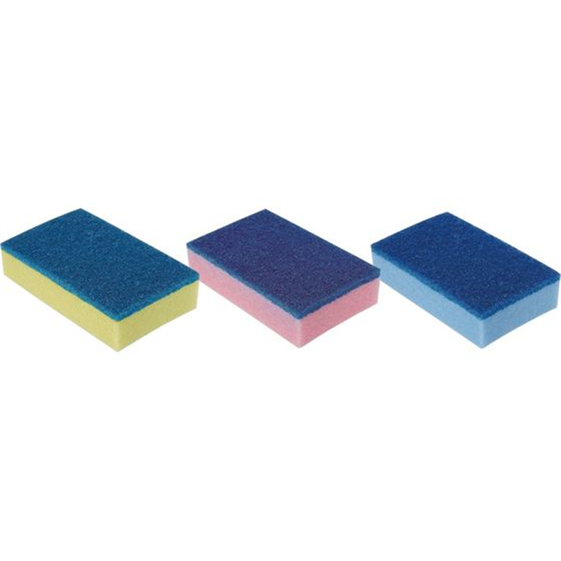 3M 多用途スポンジ No.3030 レギュラー 10個 キイロ 1箱(ご注文単位1箱)【直送品】
