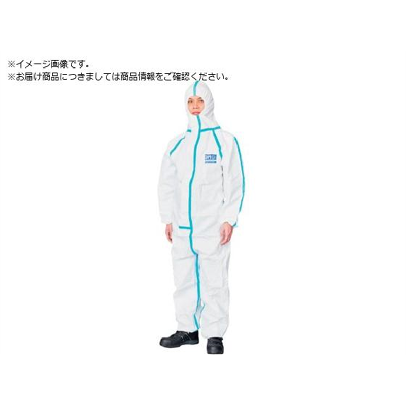 日光物産 化学防護服 バリアーマン P3050 L P3050 L 1着(ご注文単位1着)【直送品】