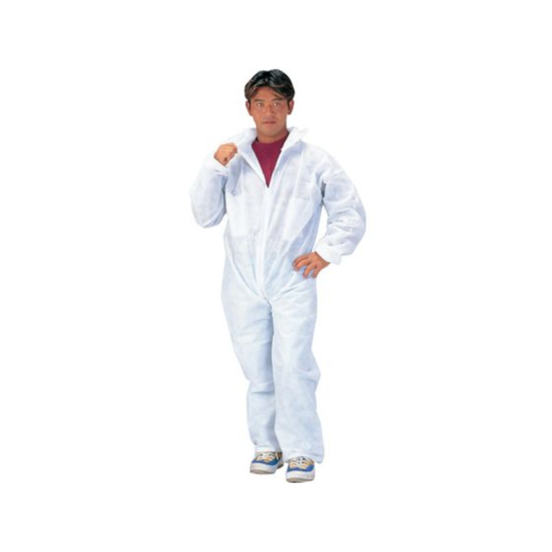 川西 不織布つなぎ服(防塵タイプ)M 7017-M 1着(ご注文単位1着)【直送品】