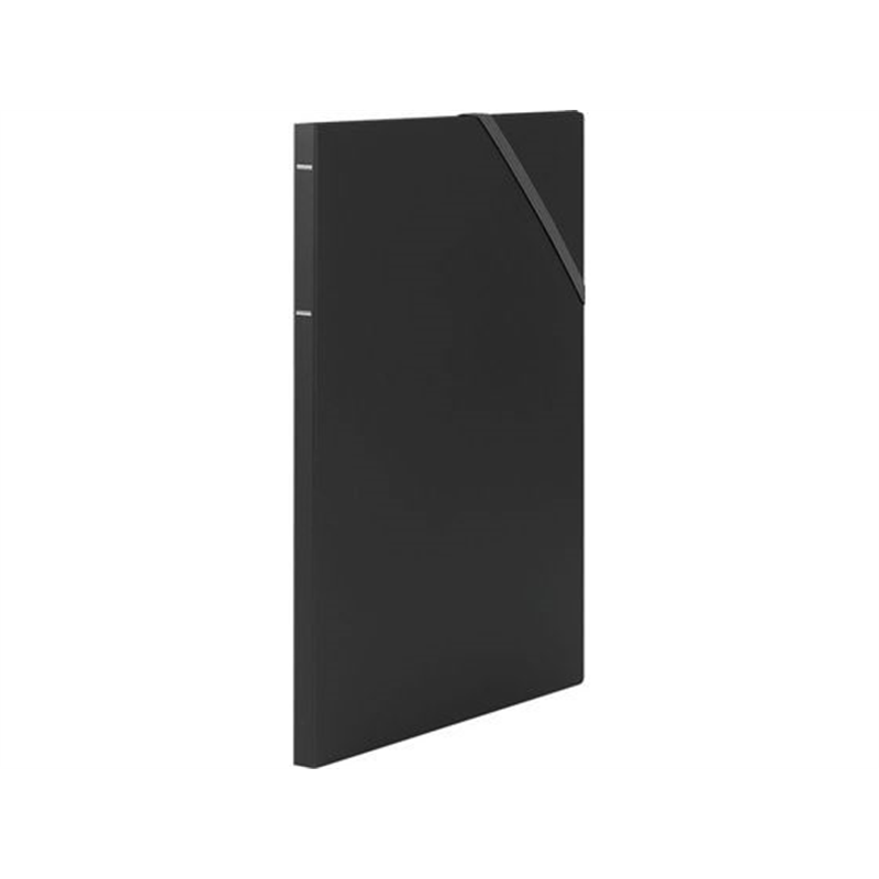 キングジム 書類仕分けファイル 8ポケット 黒 191-BK 1冊（ご注文単位1冊）【直送品】