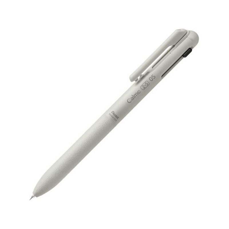 ぺんてる Calme カルム 多機能ペン 2+S 0.5mm グレー軸 BXAW 1本（ご注文単位1本）【直送品】