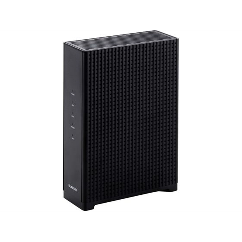 エレコム Wi-Fi7無線LANルーター 2.5G ブラック WRC-BE65QSD-B 1個(ご注文単位1個)【直送品】
