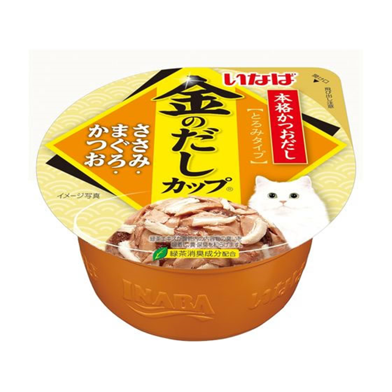 いなば 金のだしカップ ささみ鮪鰹 とろみ 70g 1個(ご注文単位1個)【直送品】