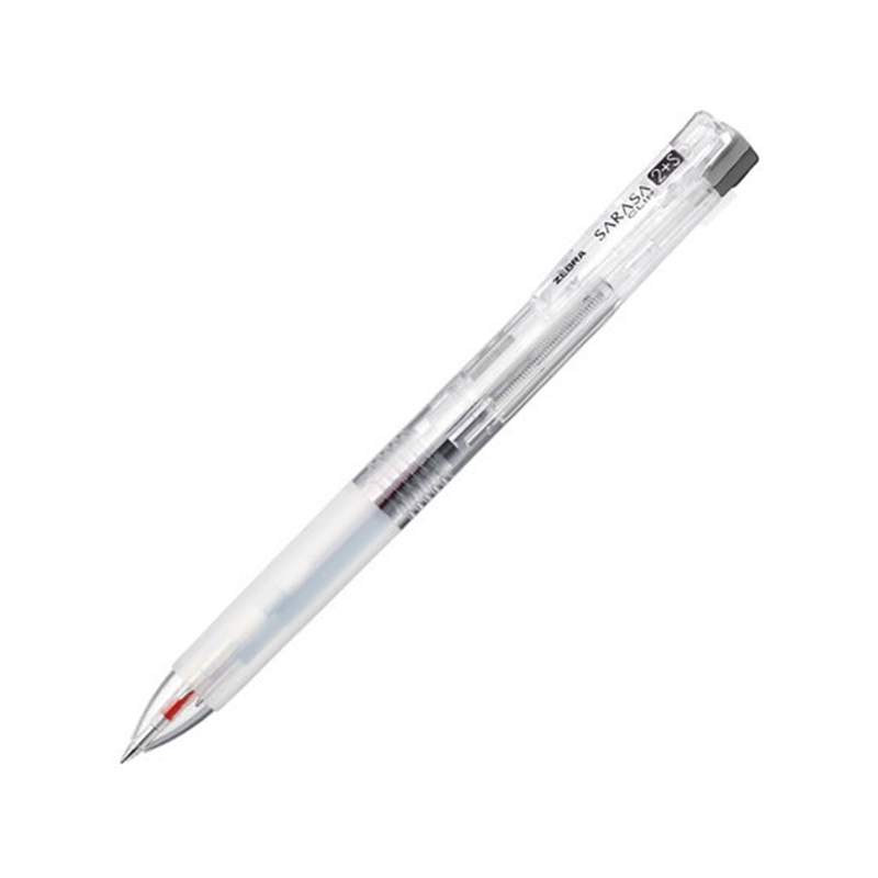 ゼブラ サラサクリップ2+S 0.5 透明 SJ5-C 1本（ご注文単位1本）【直送品】