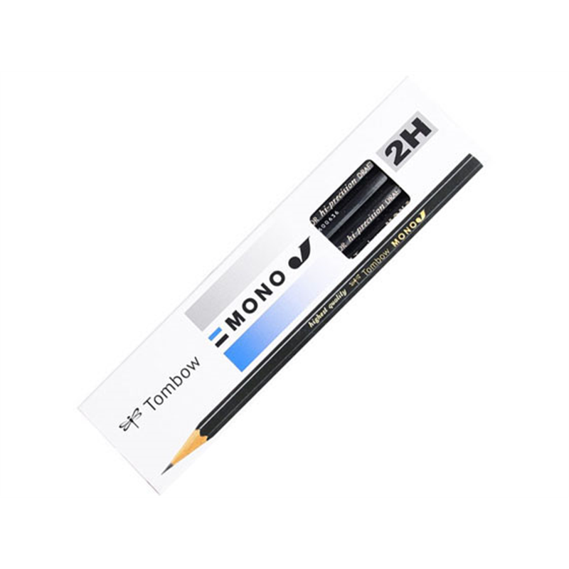 トンボ鉛筆 鉛筆モノJ 2H MONO-J2H 1箱(ご注文単位1箱)【直送品】